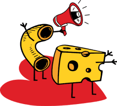 I Heart Mac and Cheese logo