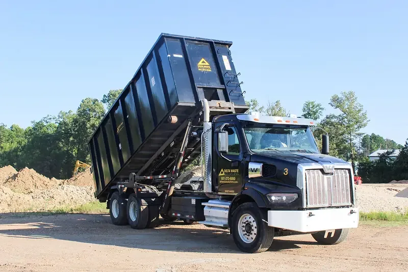 Delta Waste Solutions hooklift truck